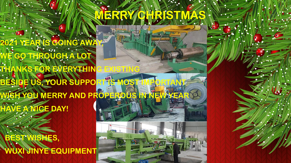 Merry Christmas, Happy New Year from Wuxi Jinye Equipment