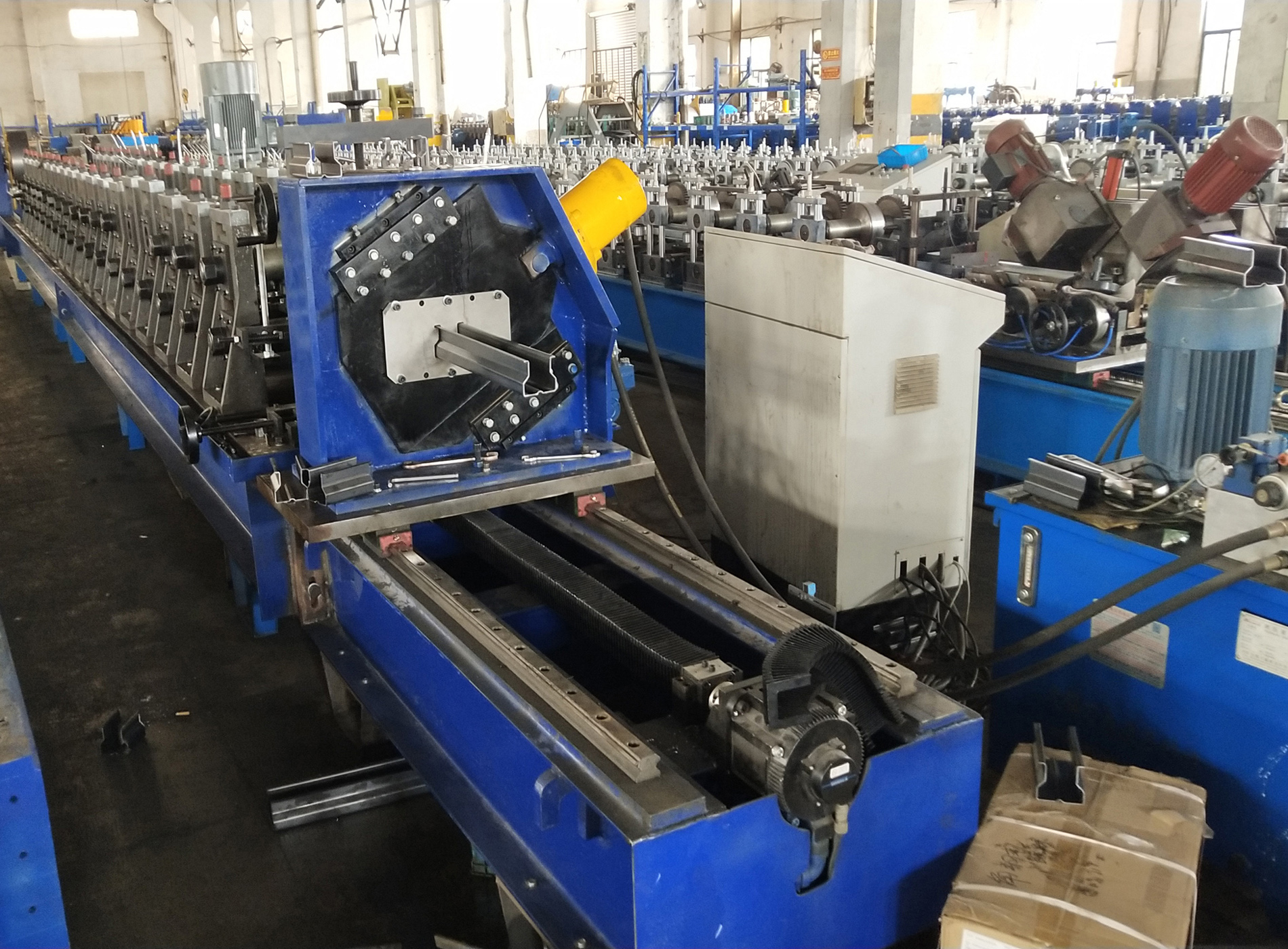 Experienced supplier of racking upright roll forming machine,racking