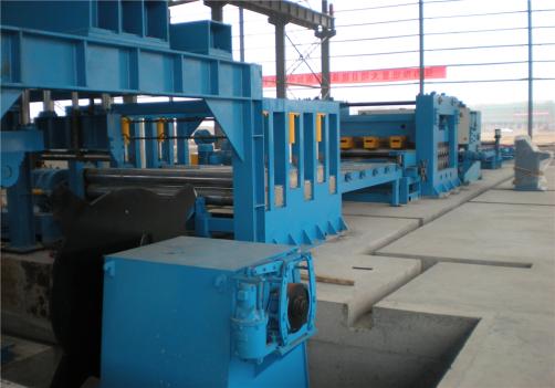 Thick HRC, Galvanized Steel Coil Leveling Cut To Length Line