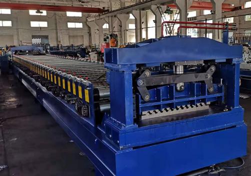 Trapezoid Corrugated Floor Deck Roll Forming Machine