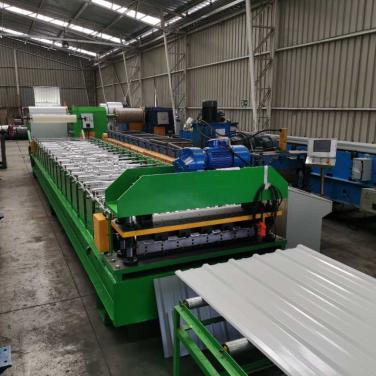 IBR Roof Sheeting roll forming machine
