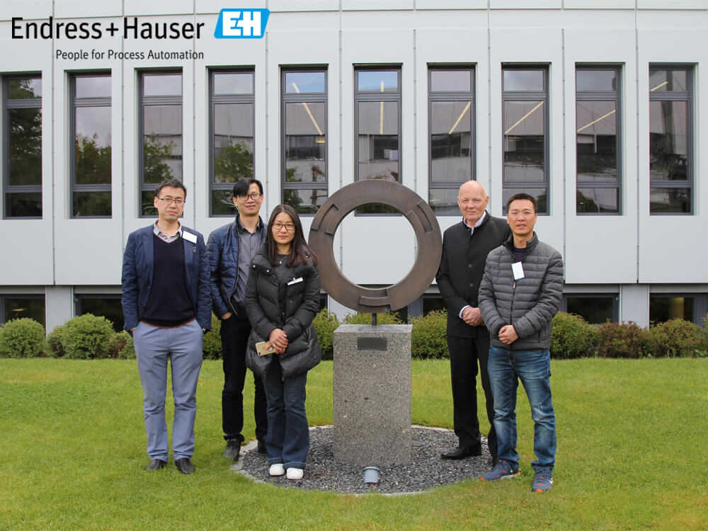 LEEG team visited Endress+Hauser Maulburg