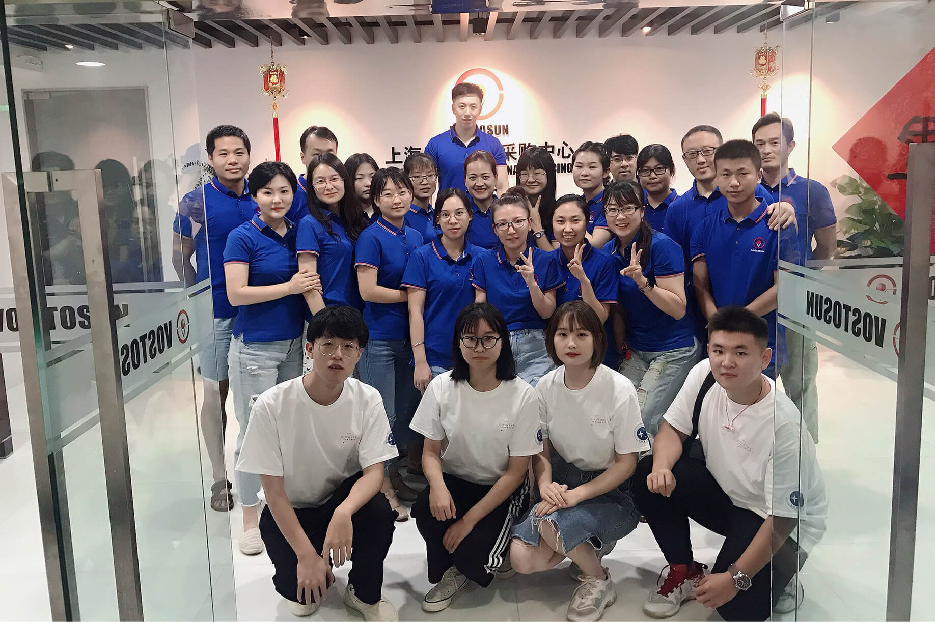August 14, 2019,  college  representative students came to our company for interview