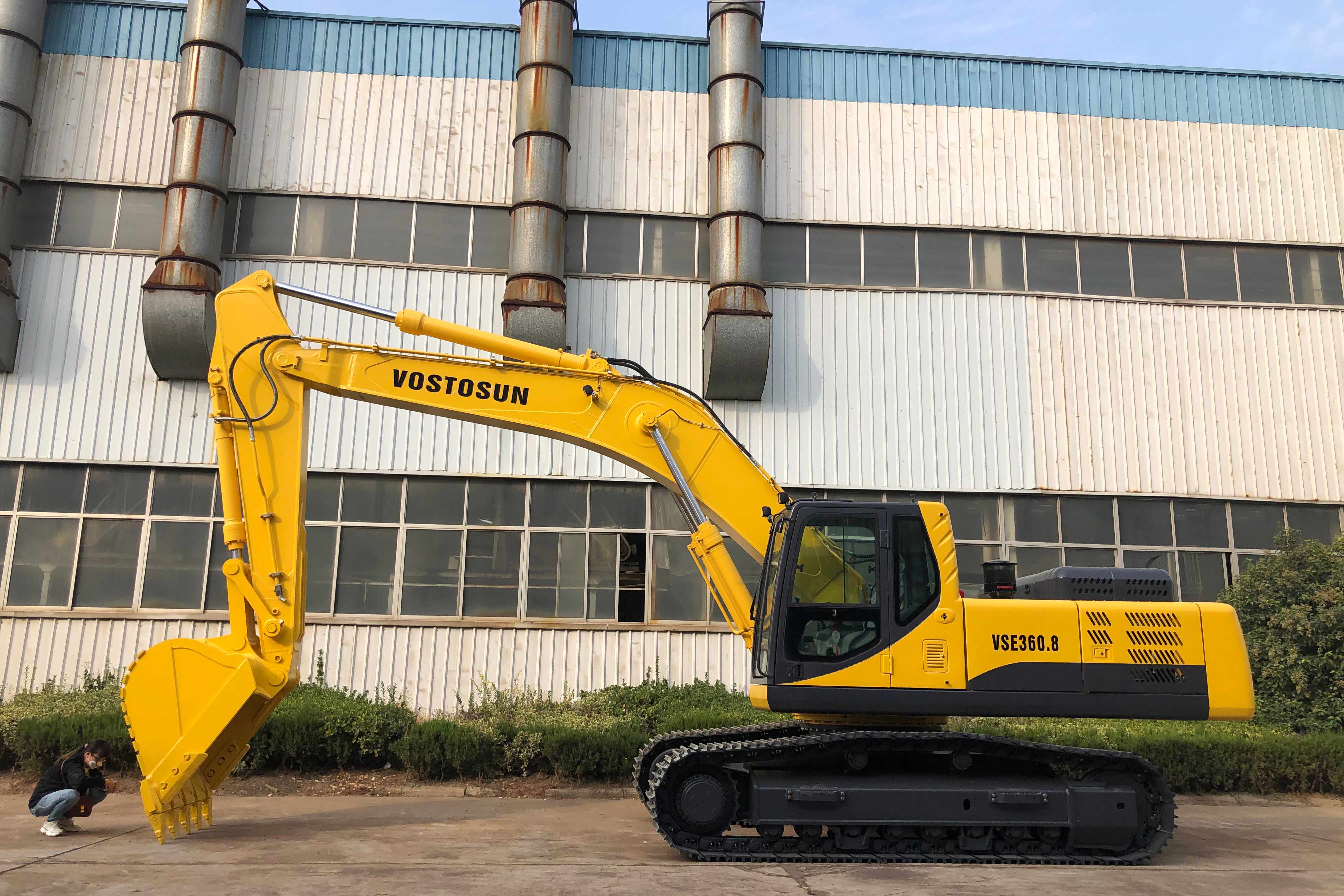On October 13, 2020, the excavators purchased by a Nigerian customer began to be shipped.