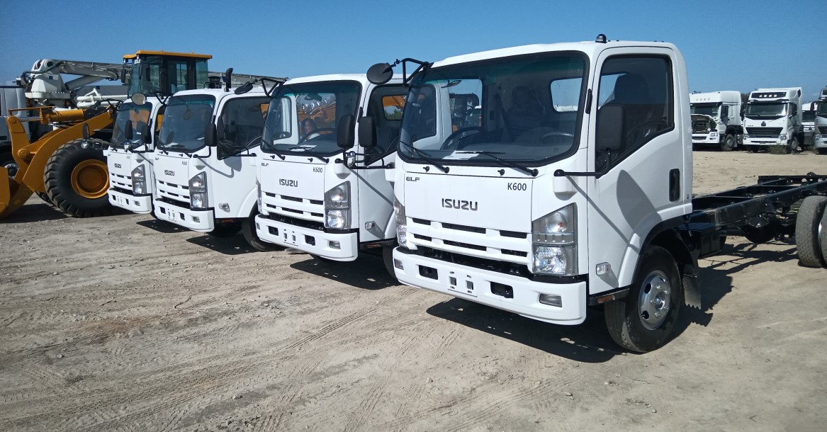 ISUZU chassises have arrived at the Horgos Port