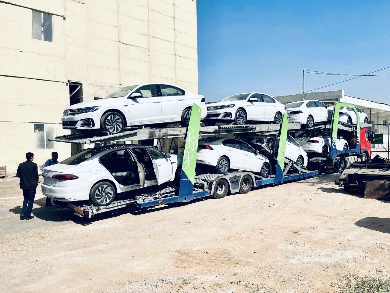 Hot Selling Electric cars arrived in Uzbekistan,our oversea branch office