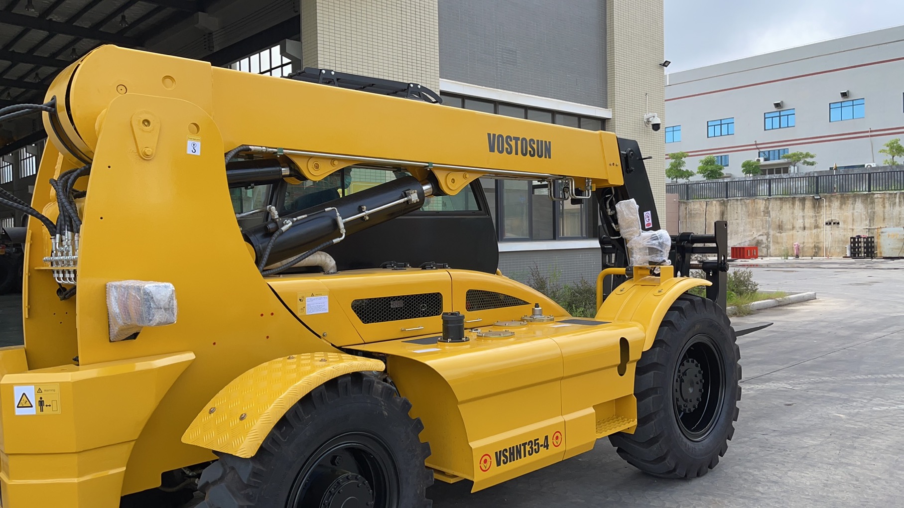 Telescopic Forklift to Nigeria