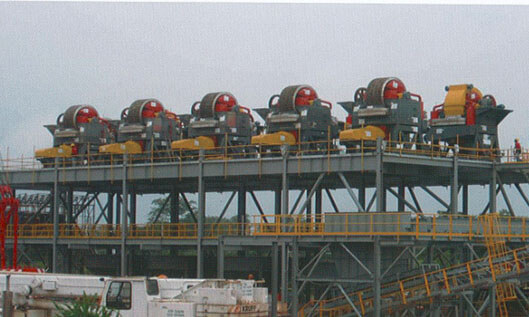 TLGT VERTICAL RING AND PULSATING HIGH GRADIENT MAGNETIC SEPARATOR