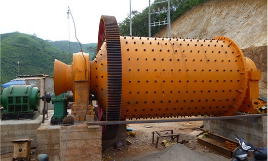 OVERFLOW TYPE BALL MILL
