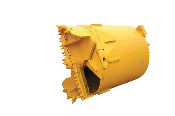 Drilling Bucket with Rock Drilling Teeth