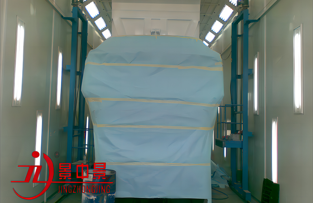 South African Big Spray Booth Project Custom Industrial Paint Spray Booth