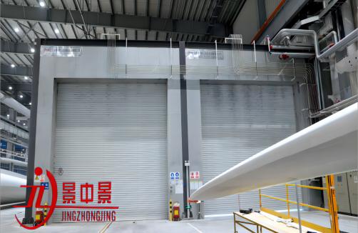 Wind Turbine Tower Painting Production Facilities China Wind-Power Blades Painting Line Supplier