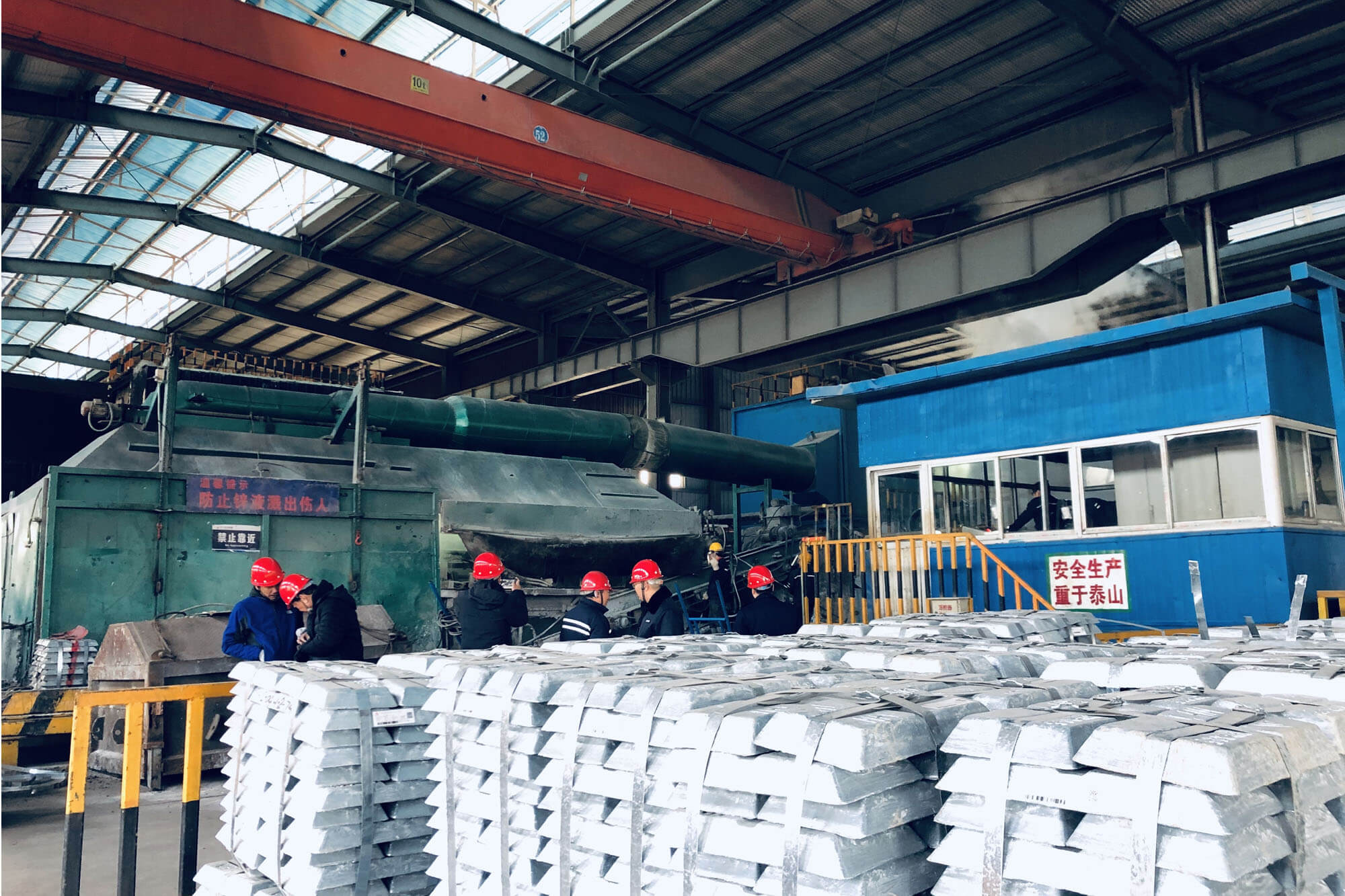 Oversea Customer Visiting WRD Galvanizing Mill Line Project