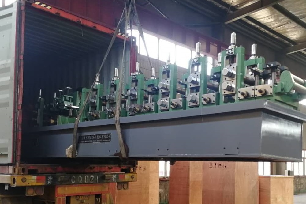 WRD’s Daily Export – WHFW76 Tube Mill Exported To India
