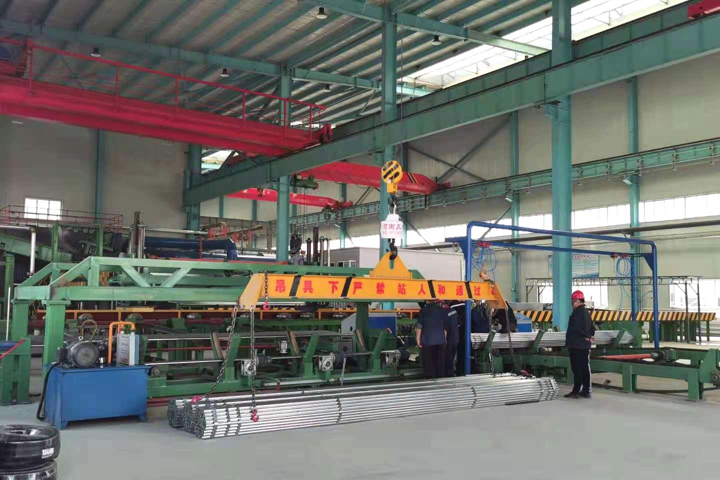 First hot dipped galvanizing line of Jianlong Steel put into production