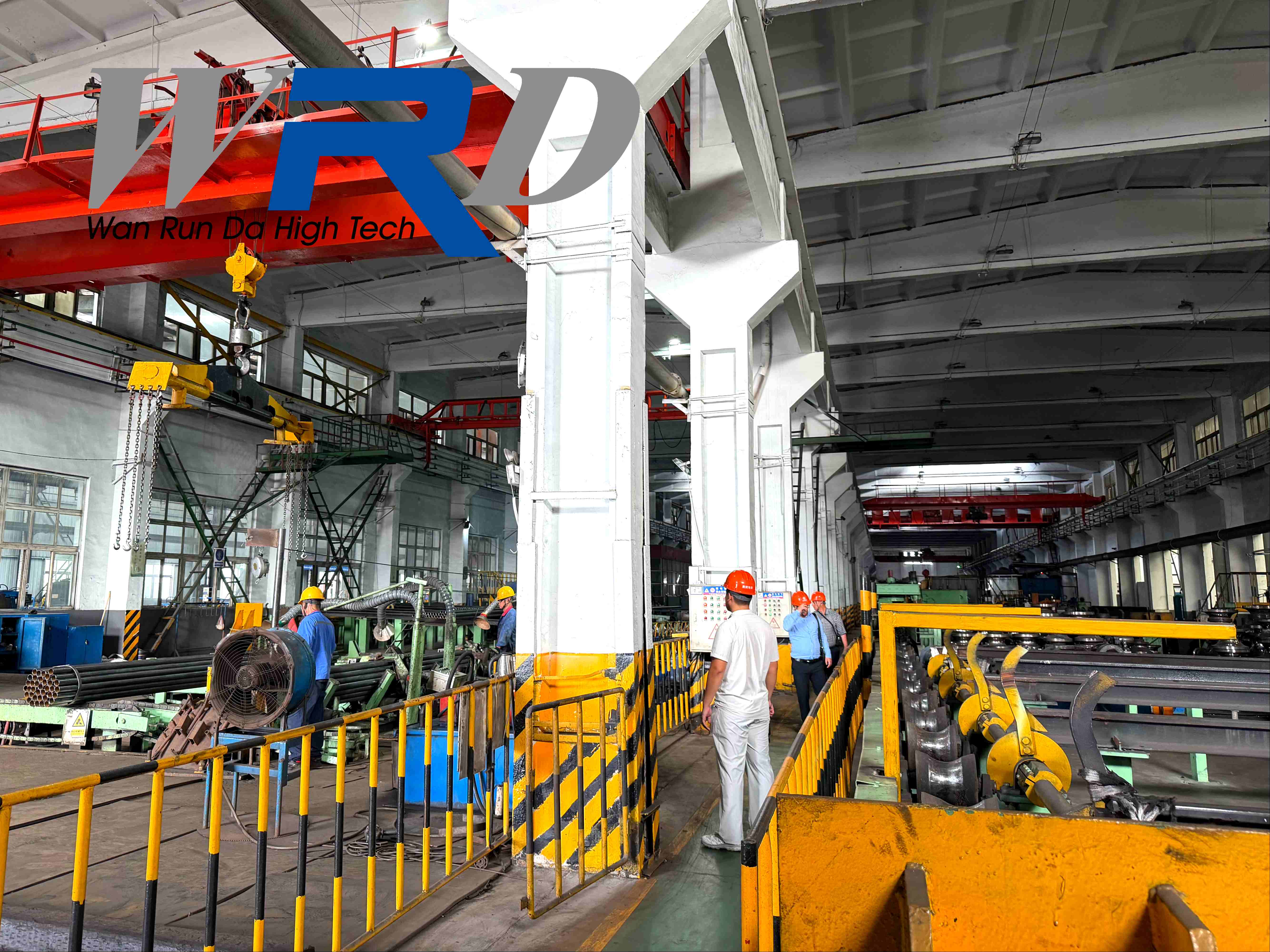 North Africa Clients Visit WRD, Witness Equipment Performance on Site