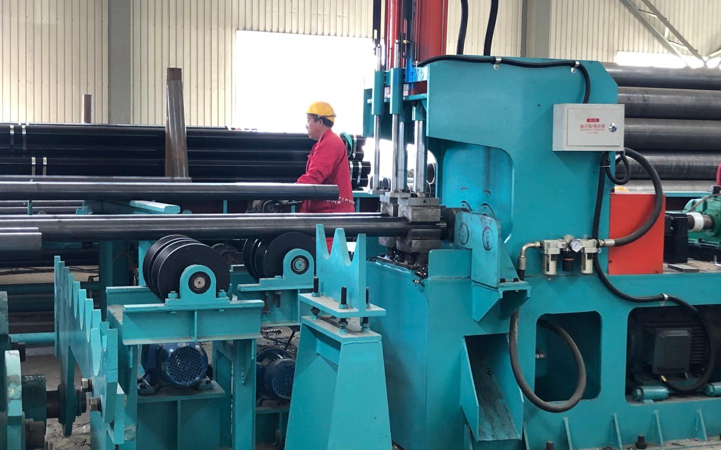 End Facing and Beveling Machine
