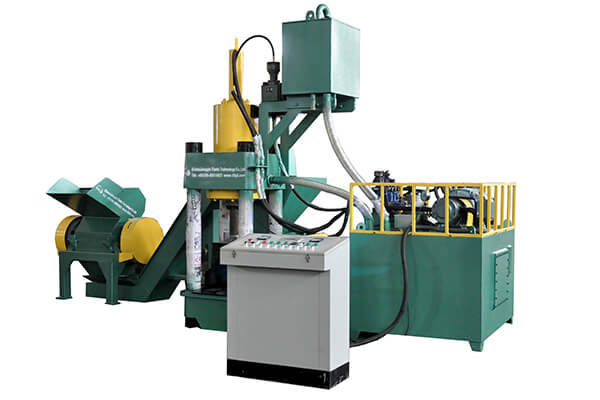 Y83-3150 Automatic Vertical Hydraulic Briquetting Press For Cast Iron Steel Shaving Chips