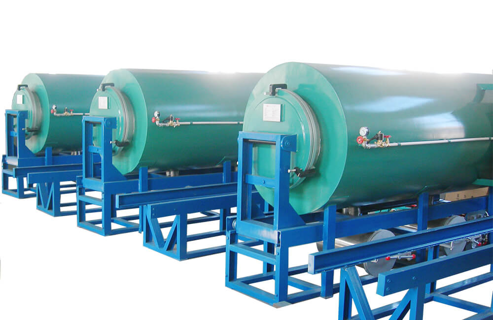 Φ700x4000 spinnerets vacuum cleaning furnace for 3200MM spunbond non woven production line