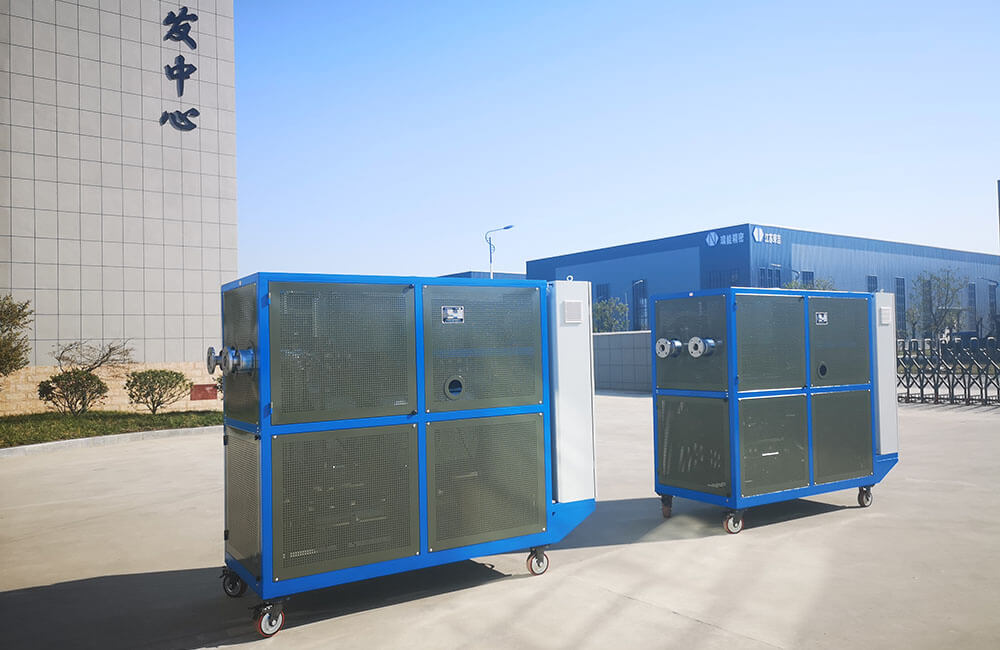 100KW  skid mounted unit electric thermal oil heater