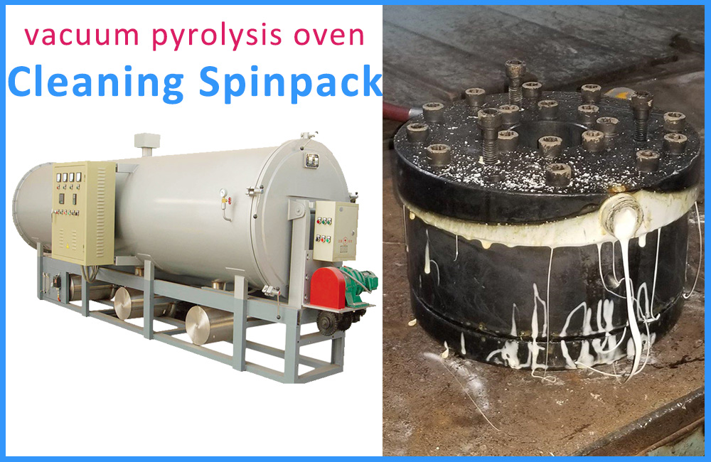 Vacuum Pyrolysis Cleaning Furnace for Cleaning Spinpacks