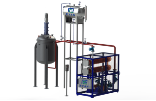 Electric Thermal Fluid (hot oil) Heaters for Reactor Vessel
