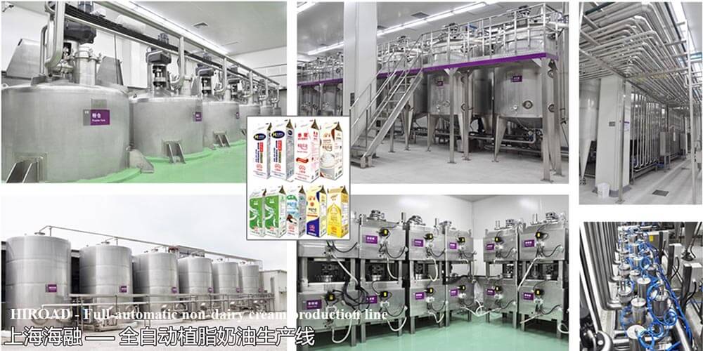 Full automatic Non-dairy cream production line