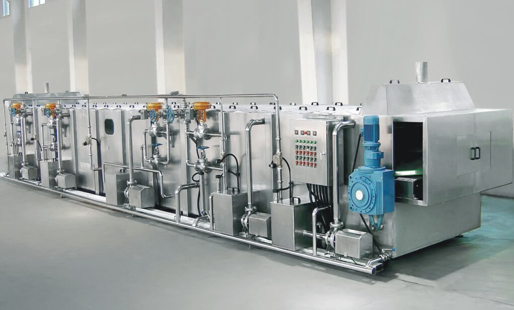 Continuously Spraying Type Sterilizing and cooling Tunnel
