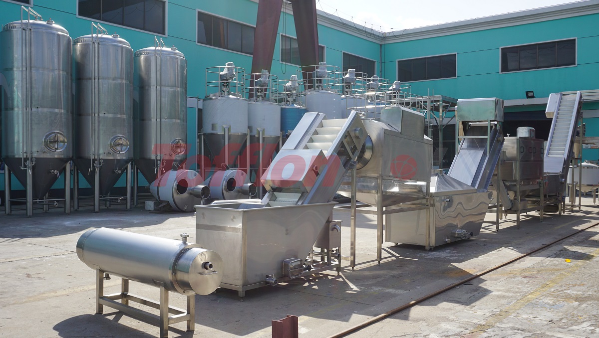 Tomato & Carrot Vegetable Processing Line