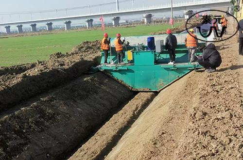Anti-Seepage Channel Forming Machine
