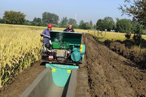U shape Canal lining machine