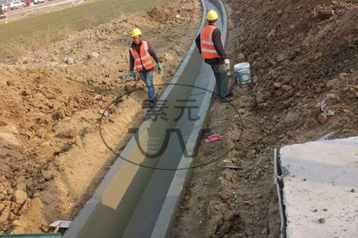 Rectangle shape Canal lining machine