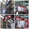 Korean customer's 14m@0.3t crane with grab in HAOYO factory