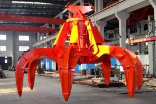 Electric Hydraulic Orange Peel Grab