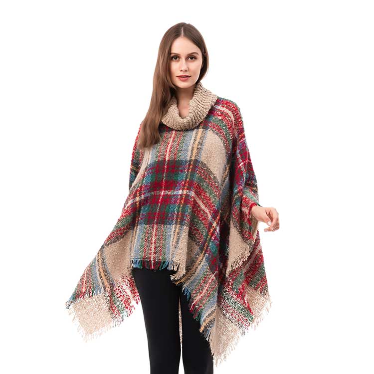 Experienced supplier of Plaid poncho in stock,newest poncho,Buffalo ...