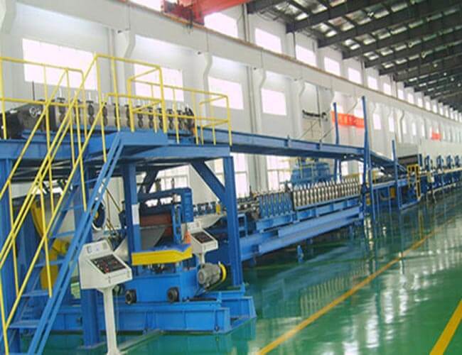 Popular Continuous PU Sandwich Panel Line at home and abroad