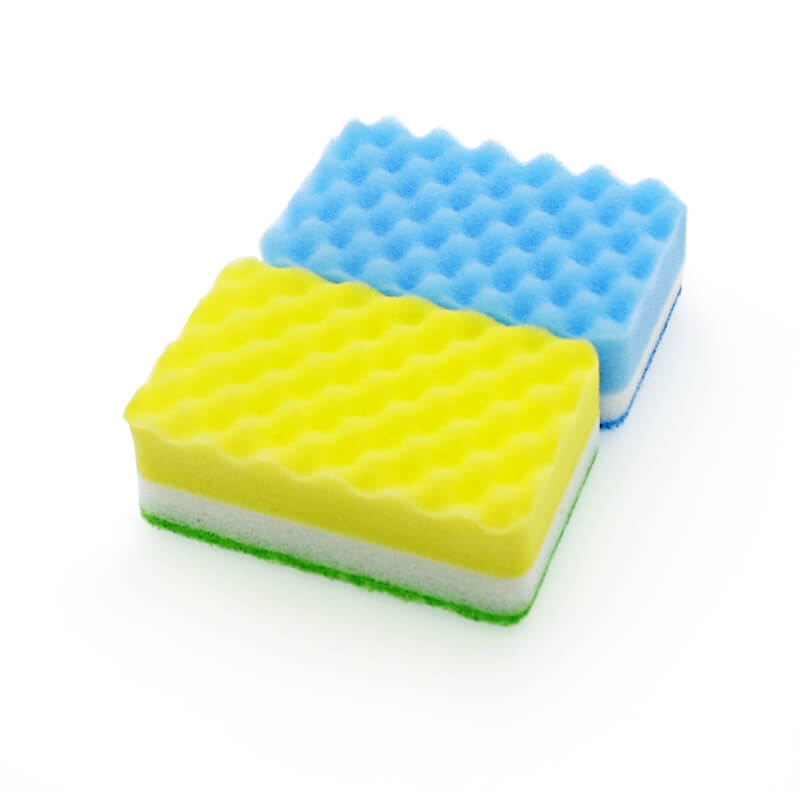 Wave kitchen sponges