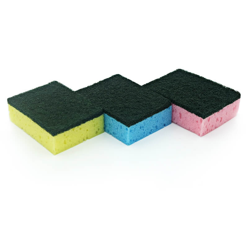 HD colorful sponge scourers