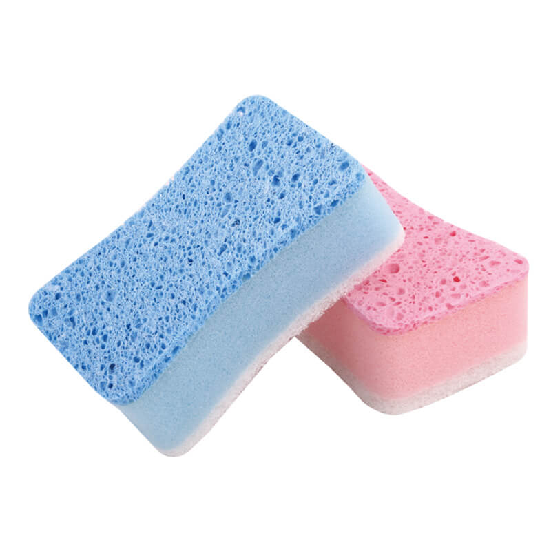 Cellulose nail guard sponges
