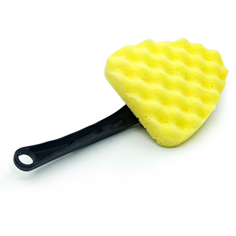 Car wash sponge with handle
