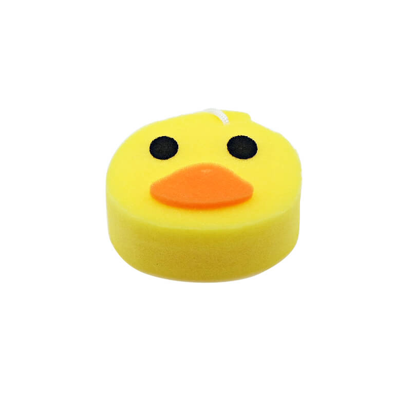 Duck bath sponges