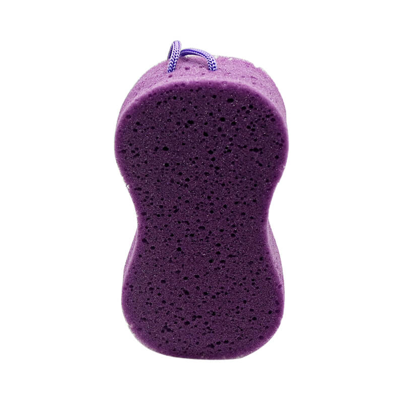 Soft Eco-Friendly colorful 8-shaped bath sponge