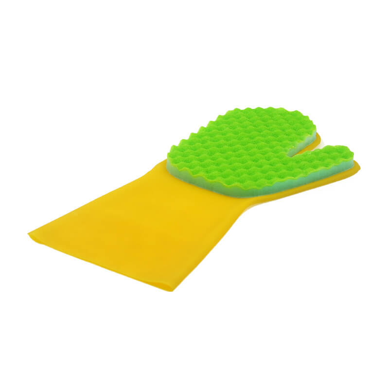 Polyester-Filter-Sponge Cleaning Glove