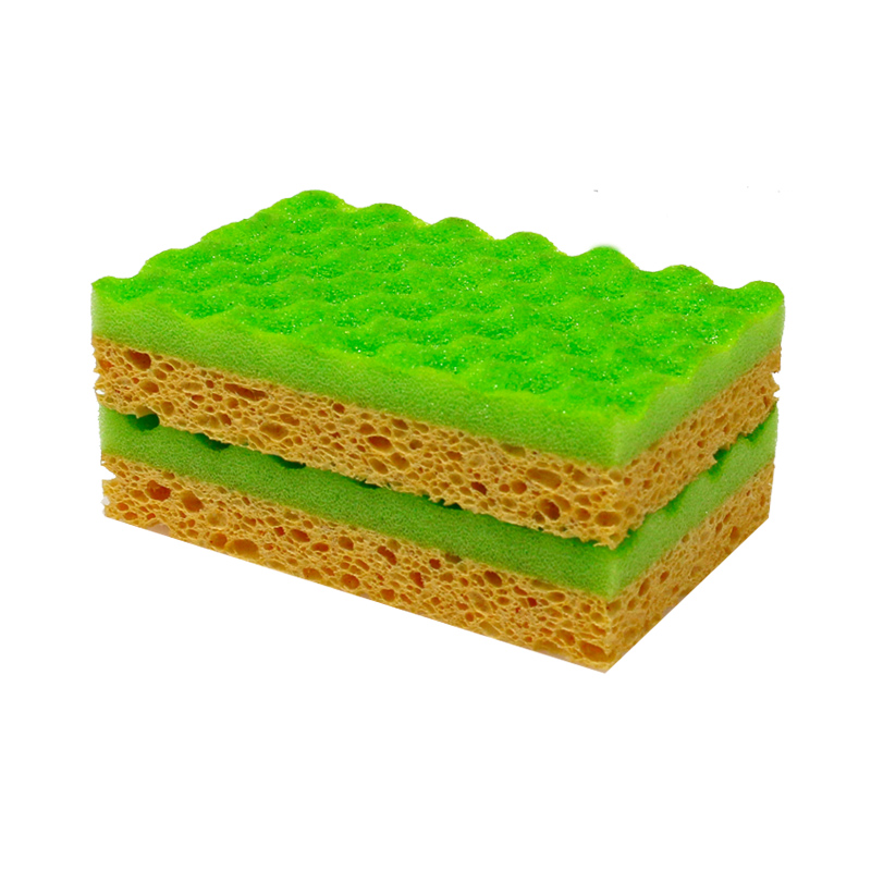 FSW018 Cellulose Sponge Scourers 3pk