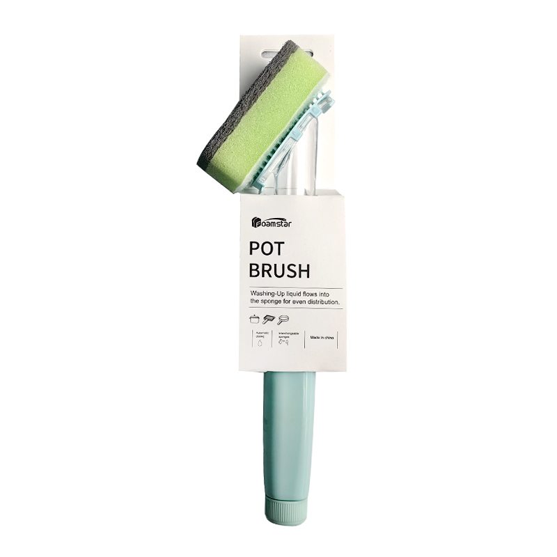 FA087 Soap Control Heavy Duty Scrub Dots Dishwand