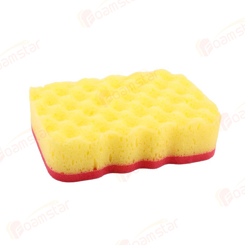 Jumbo Yellow Grip  Sponge/Red Scouring  Pad Combo FC139