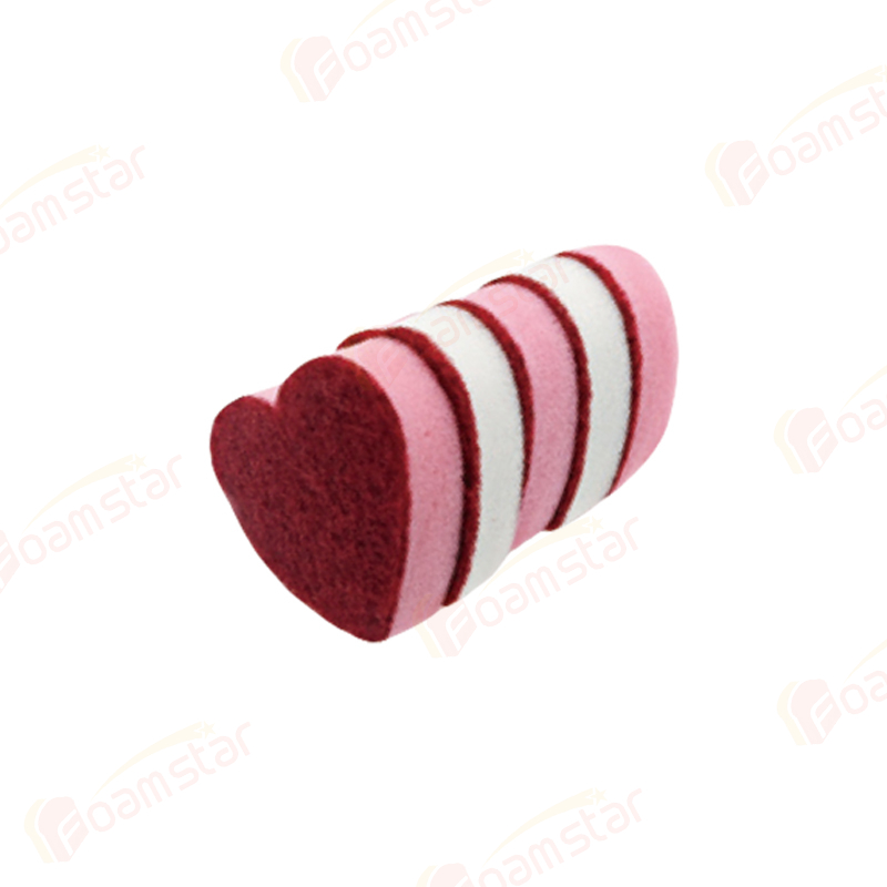 Heart Sponge Scourers FK028