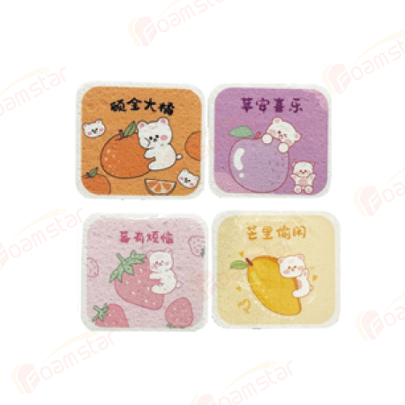 Fruit Message Cellulose Sponge FW115