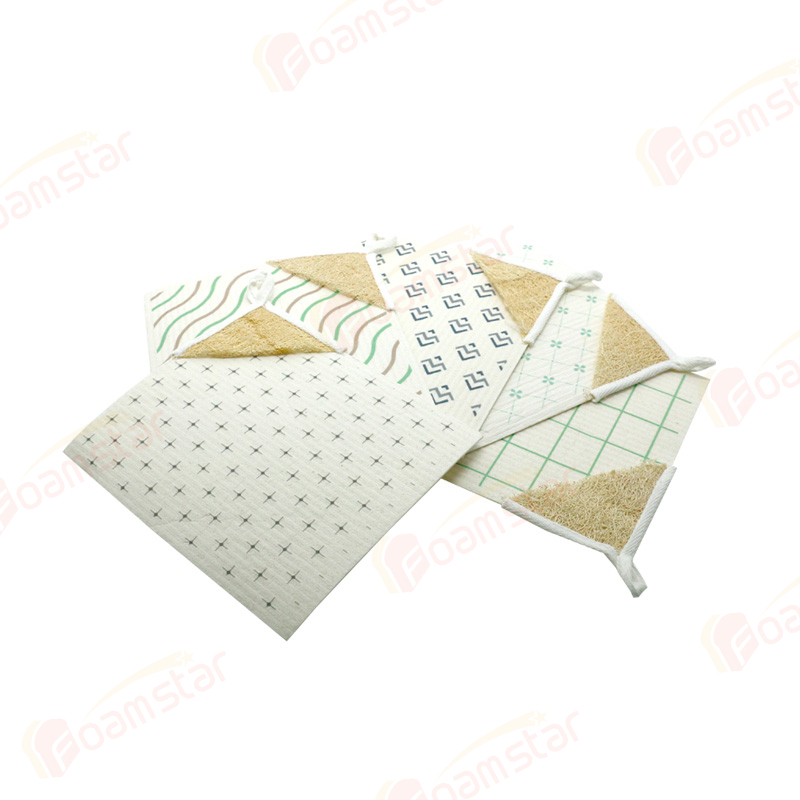 Loofah Cellulose Sponge Cloth FJ025