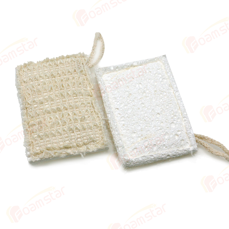 Cotton And Linen Cellulose Sponge FJ007